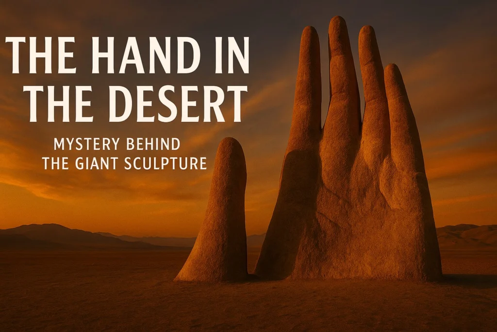 Hand in the Desert